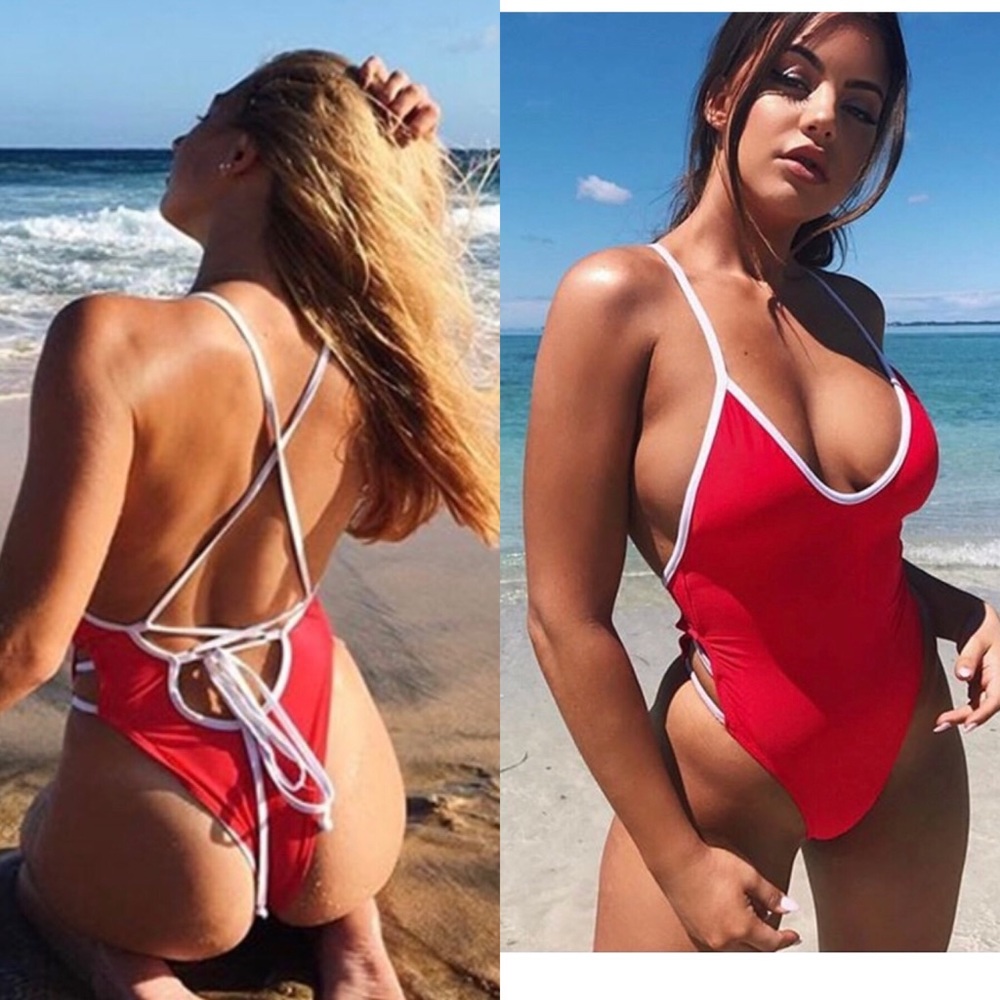 🔥Sexy Cut Out One Piece Bikini